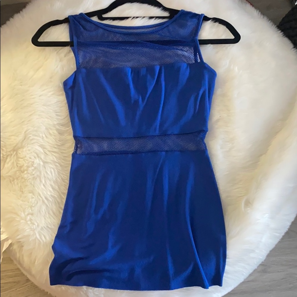 Bailey 44 blue mesh top